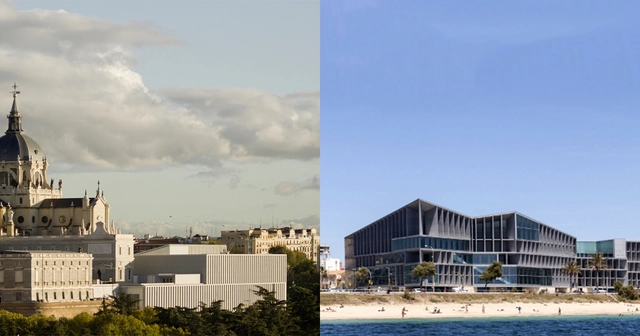 Premio de Arquitectura Española 2017: Museo de las Colecciones Reales en Madrid y el Palacio de Congresos y Hotel de Palma - Imagen Principal