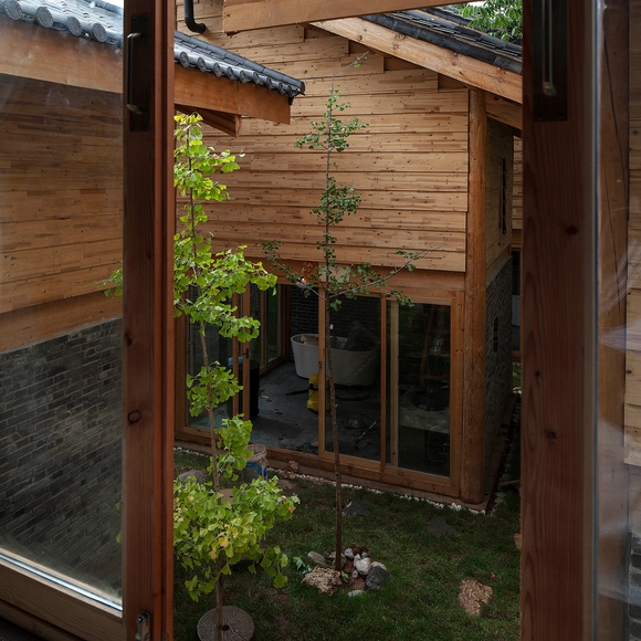 Retiro na Ciade Antiga de Baisha / Atelier8 + Atelier GOM - Cabanas E Pousadas