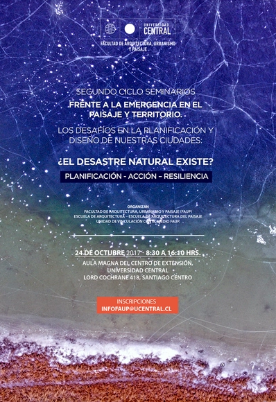 Segundo seminario 'Frente a la emergencia en el paisaje y territorio' - Imagen Principal