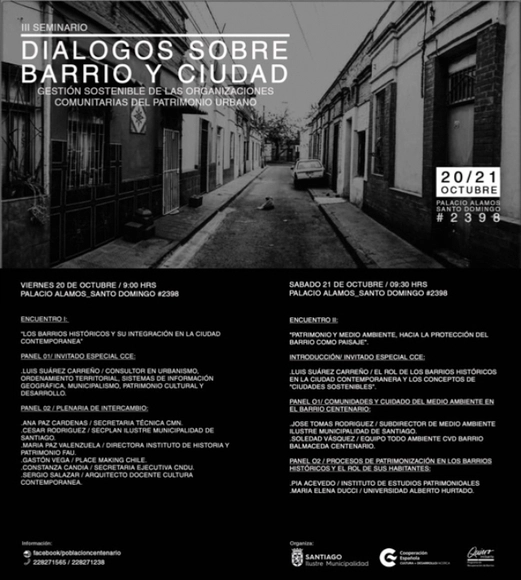 Diálogos sobre barrio y ciudad - Imagen Principal