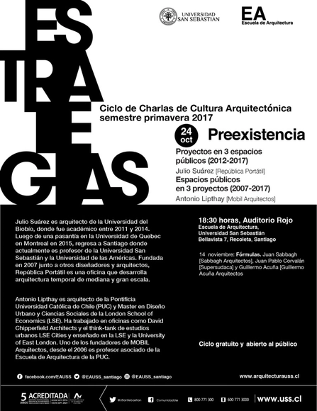 Estrategias: Julio Suárez & Antonio Lipthay | CCCA USS | Primavera 2017 - Imagen Principal