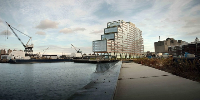 S9 Architecture's Dock 72 Tops Out in Brooklyn - Featured Image