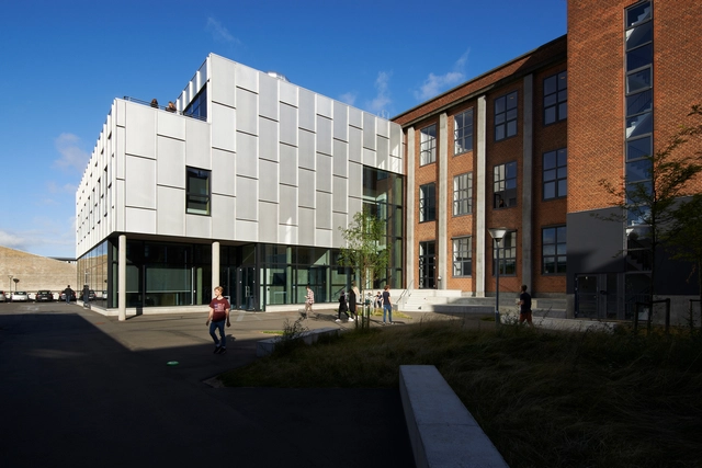 Aarhus Gymnasium / Cubo Arkitekter - Adaptive Reuse, Facade