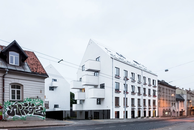 Desarrollo residencial J.Basanaviciaus 9A / Paleko architektu studija - Vivienda Colectiva