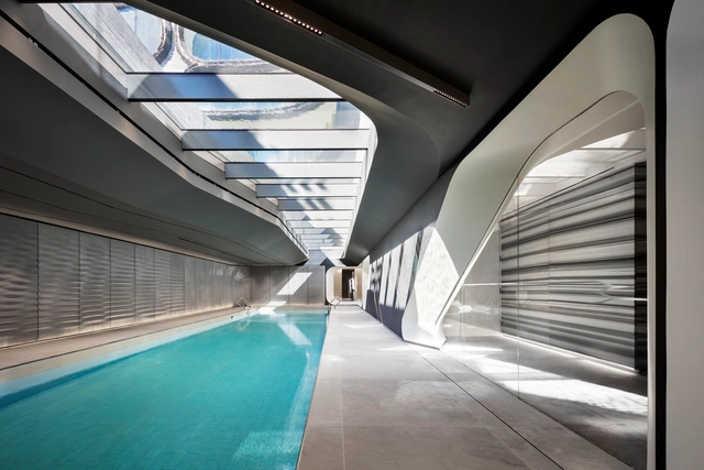 Primeiras imagens dos espaços coletivos do edifício de Zaha Hadid Architects próximo ao High Line  - Imagem de Destaque