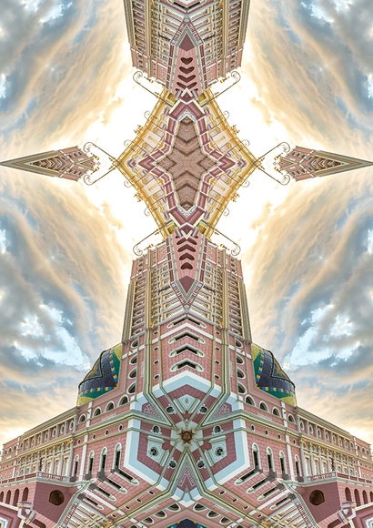 A simetria brinca com o olhar - Imagem de Destaque