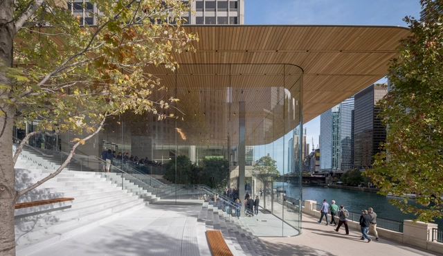 Loja Apple Michigan Avenue, em Chicago / Foster + Partners - Interiores