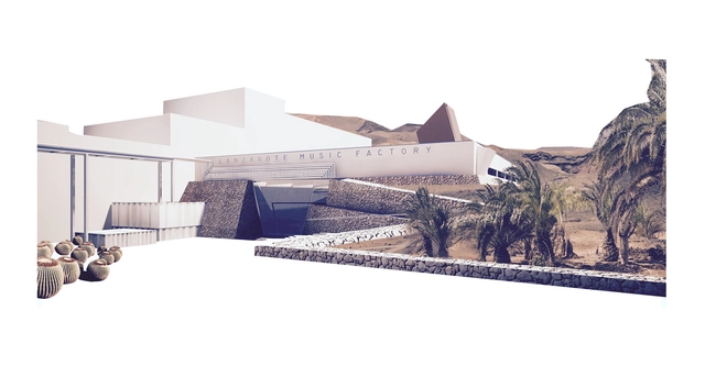 Conoce esta propuesta finalista de un vivero musical en las Islas Canarias - Centro Cultural, Fachada
