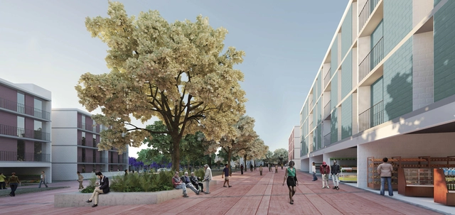 Resultado do concurso CODHAB-DF para o setor habitacional Pôr do Sol, em Ceilândia - Imagem de Destaque
