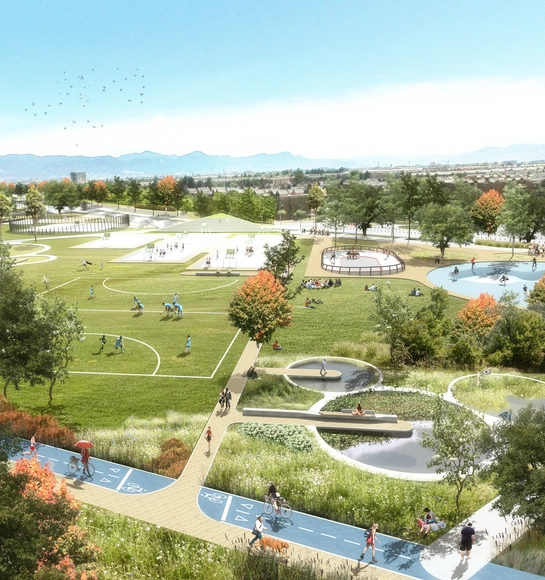 Concurso público de ideas Parque Colsubsidio - Parque Juan Amarillo / DARP - De Arquitectura y Paisaje - Parque