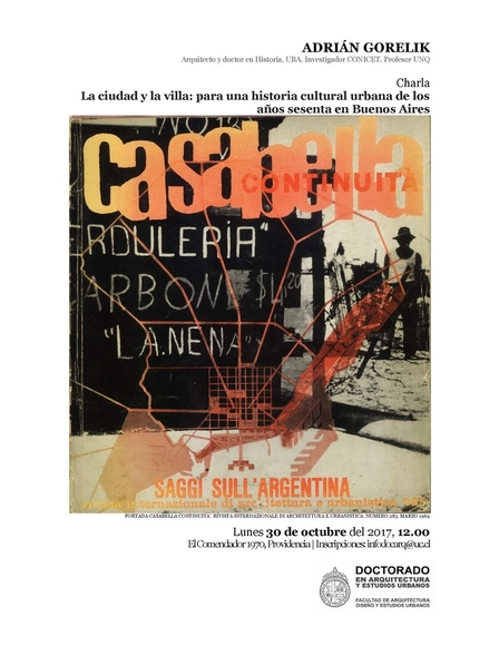 Adrián Gorelik : La ciudad y la villa - Imagen Principal