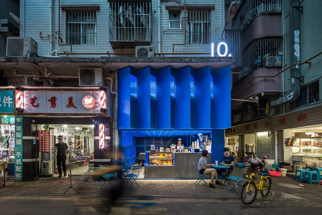 十点创意饮品店 / 厘米制造 - 餐饮建筑