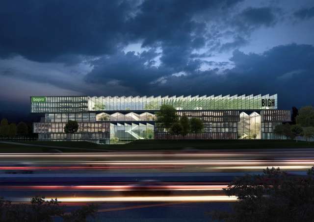 Competition-Winning Paris Office Park Design to Reintroduce Play into the Workplace - Office Buildings, Facade, Cityscape
