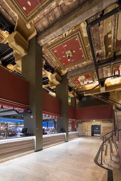 Palace Theatre Renovation / Oertel Architects - Renovation, Beam, Column