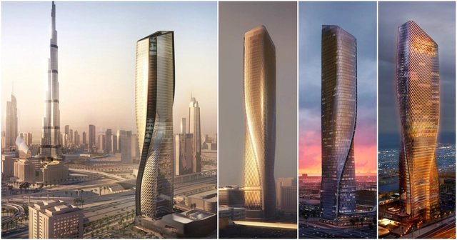 UNStudio projeta torre em Dubai com uma das maiores fachadas cerâmicas do mundo  - Edifícios