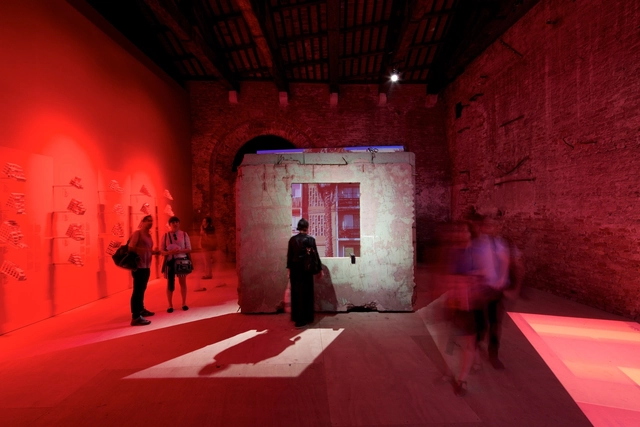 Panel KPD del pabellón chileno en la Bienal de Venecia 2014 se suma al Museo de la Memoria en Santiago - Imagen Principal
