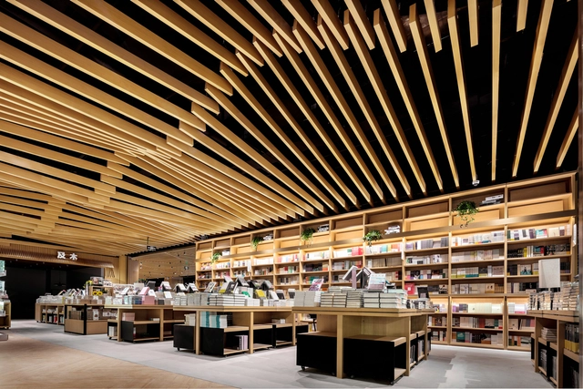 Yanjiyou Bookstore  / Karv One - Store, Beam