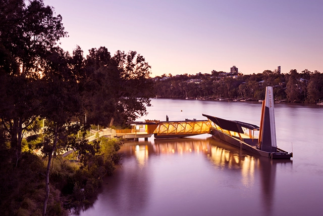Terminales de ferry de Brisbane / Cox Architecture - Estación Intermodal