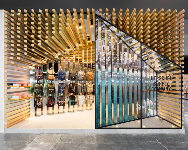 Estructura emergente para Herschel Supply / Linehouse - Obras De Pequeña Escala