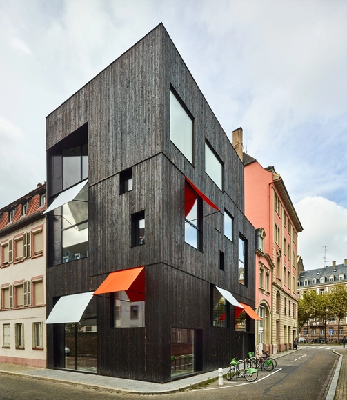 Edifício Misto em Estrasburgo / Dominique Coulon & associés - Interiores De Escritórios