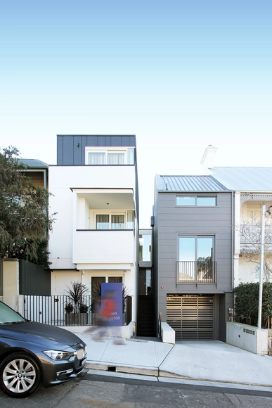 3 Townhouses in Balmain / Shed with Terence Yong - Houses, Facade, Stairs