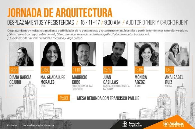 Jornada de Arquitectura "Desplazamientos y Resistencias" - Imagen Principal