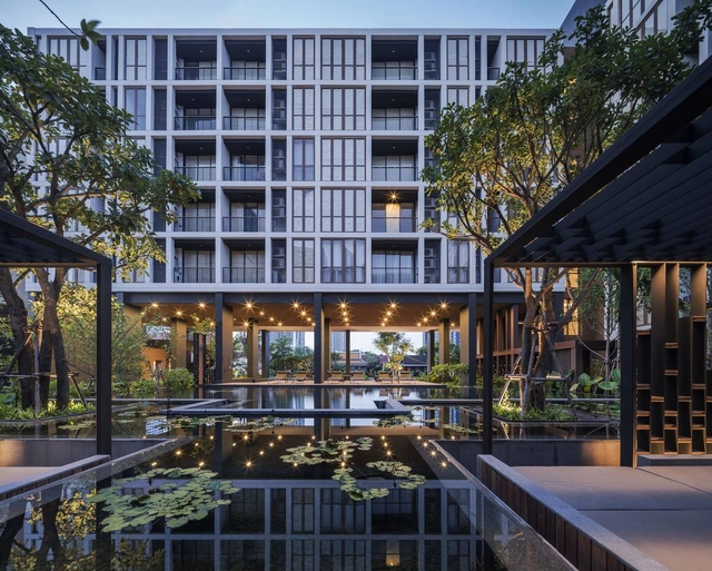 Hasu Haus / Somdoon Architects - Apartamentos