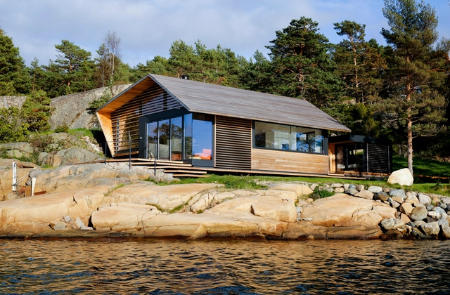 Cabina Østfold / Lund+Slaatto Architects - Cabañas & Lodges