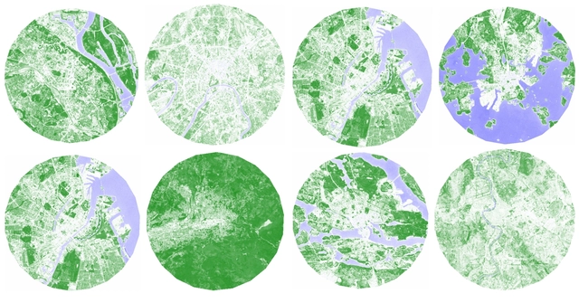 Imágenes satelitales clasifican las ciudades más verdes (y no tan verdes) de Europa - Imagen Principal
