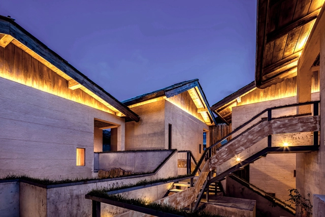 KARESANSUI / Yiduan Shanghai Interior Design - Refurbishment, Facade, Stairs, Handrail, Beam