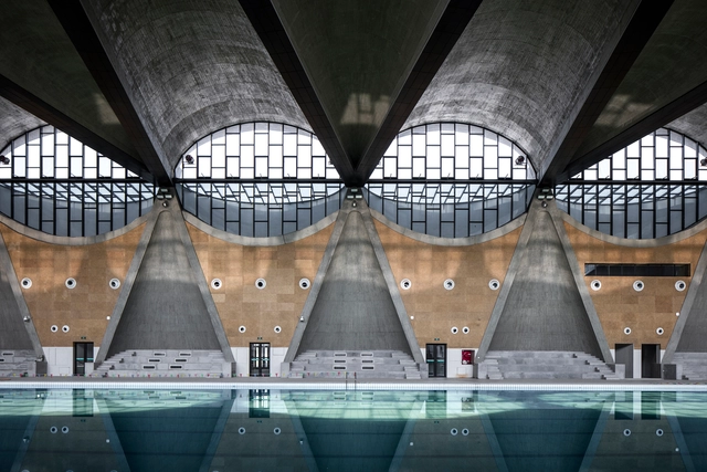 Gimnasio del nuevo campus de la Universidad de Tianjin / Atelier Li Xinggang - Gimnasio