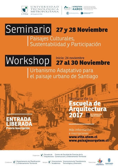 Seminario Internacional: Paisajes Culturales, Sustentabilidad y Participación - Imagen Principal
