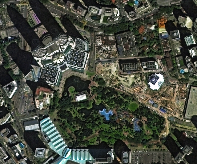 12 Burle Marx Projects Seen from Space - Featured Image