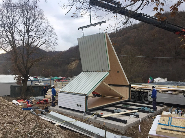 Arquitecto italiano proyecta casa plegable que se puede construir en 6 horas - Imagen Principal