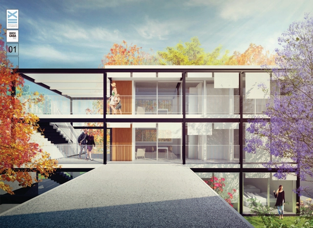 Conoce los proyectos ganadores del Concurso de Vivienda Rifa 2017 en Uruguay - Imagen Principal