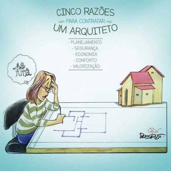 Campanha do Dia do Arquiteto do CAU será vista por 122 milhões de telespectadores - Imagem de Destaque