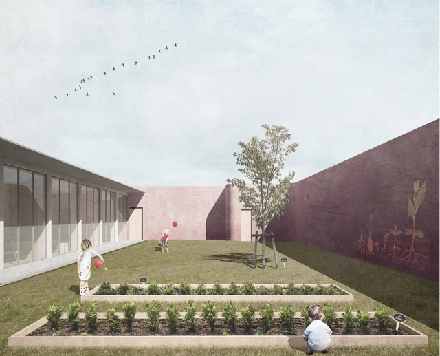 Competition Winning Scheme Weaves Kindergarten and Nature Together - Featured Image