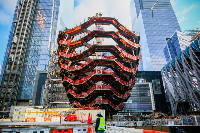 Projeto 'Vessel' de Heatherwick Studio toma forma em Nova Iorque - Imagem de Destaque