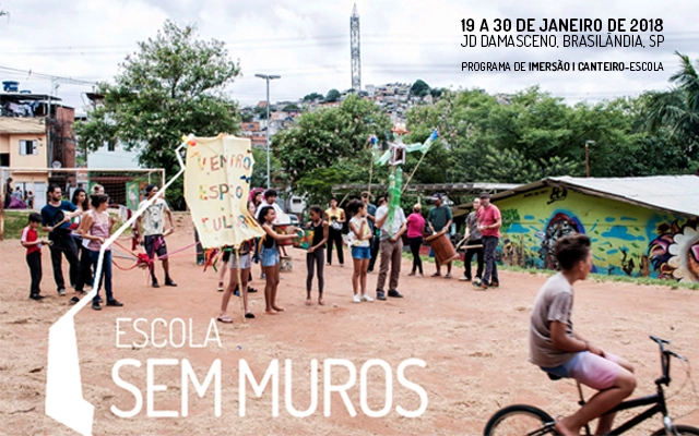 Escola Sem Muros 2018 Jd. Damasceno - Chamada para participantes - Imagem de Destaque