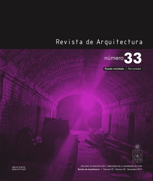 Revista de Arquitectura #33: Pasado revisitado / Universidad de Chile - Imagen Principal
