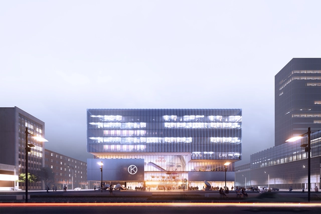 Bakpak Architects gana concurso internacional del diseño de nuevas oficinas de Kaubamaja en Estonia - Edificio De Oficinas