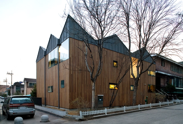 果川住宅 / Kim Seunghoy (首尔大学) + KYWC Architects - 独立住宅