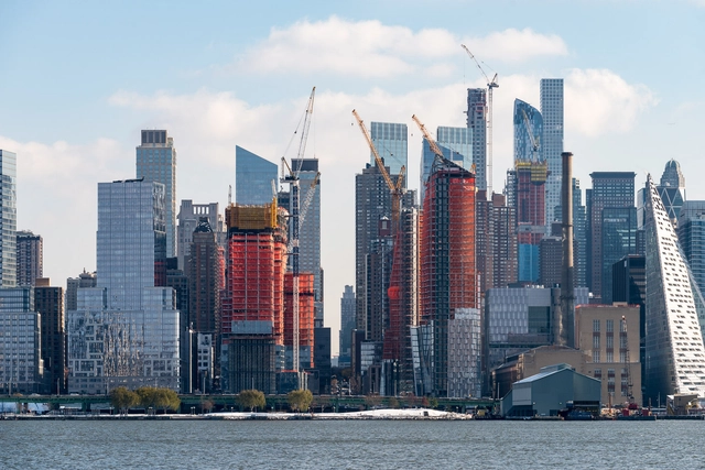 纽约水线广场封顶！迈耶，KPF等众多家摩天楼争艳 - 主图