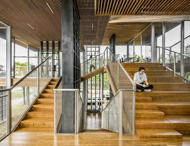 Casa del libro Lattice / Scenic Architecture Office - Paisaje