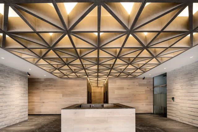 PR627 / MÉTODO - Arquitectura De Oficinas, Fachada, Fijación Vigas, Pilares, Arco, Iluminación, Sillas