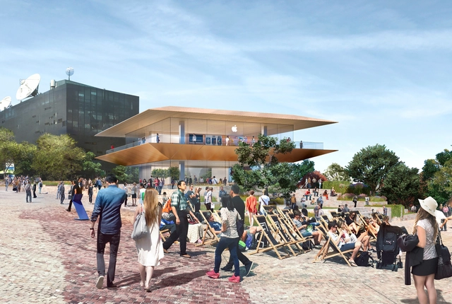 Apple revela planes para la tienda Flagship Global diseñada por Foster + Partners en Melbourne - Imagen Principal