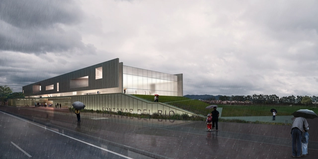 Conoce el diseño ganador de nuevo centro deportivo y cultural en el parque Fontanar del Río en Bogotá - Centro Cultural