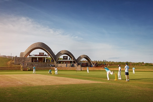 Rwanda Cricket Stadium / Light Earth Designs - Stadiums, Facade, Arch
