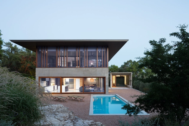Residência Balcones / Mell Lawrence Architects - Casas