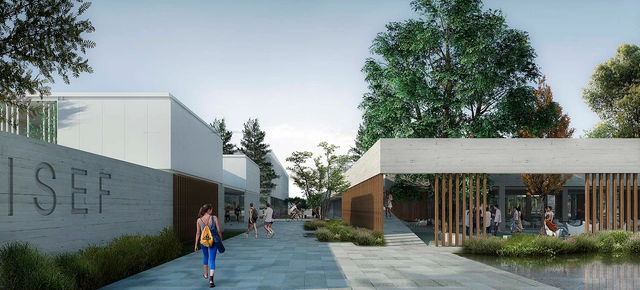 Conoce el segundo premio del Complejo en Parque de la Independencia / Rosario - Jardín, Fachada